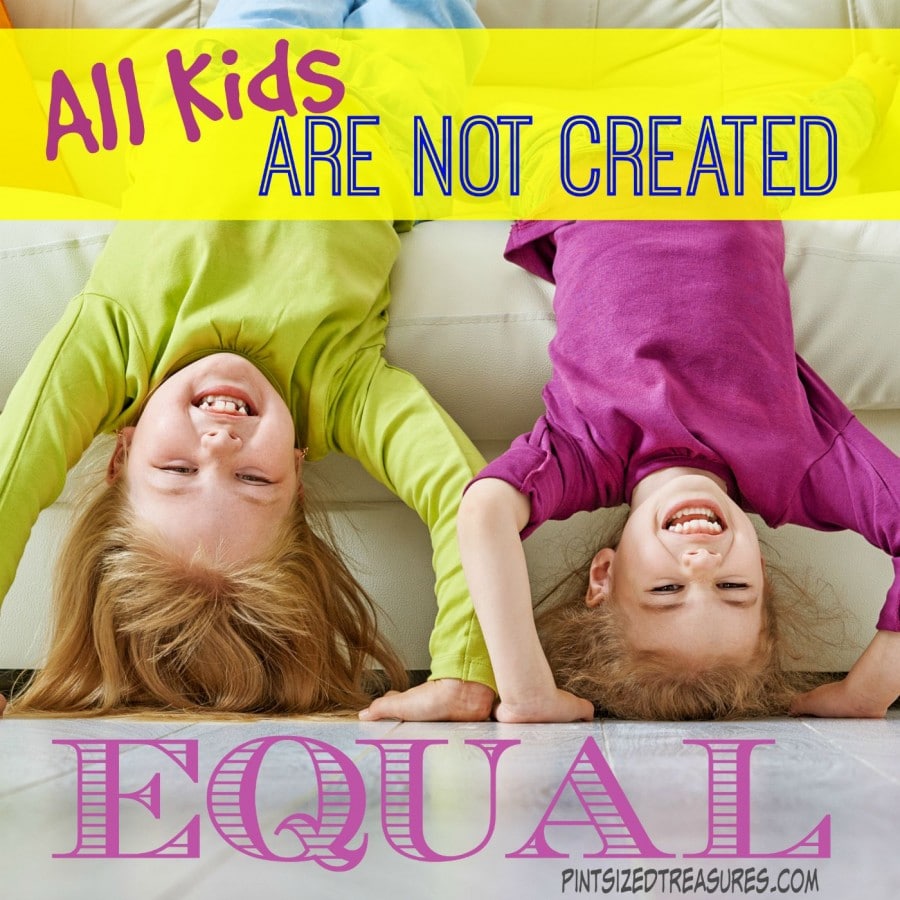 all kids are not created equal