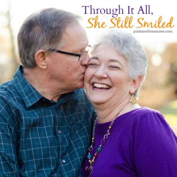 through it all she still smiled