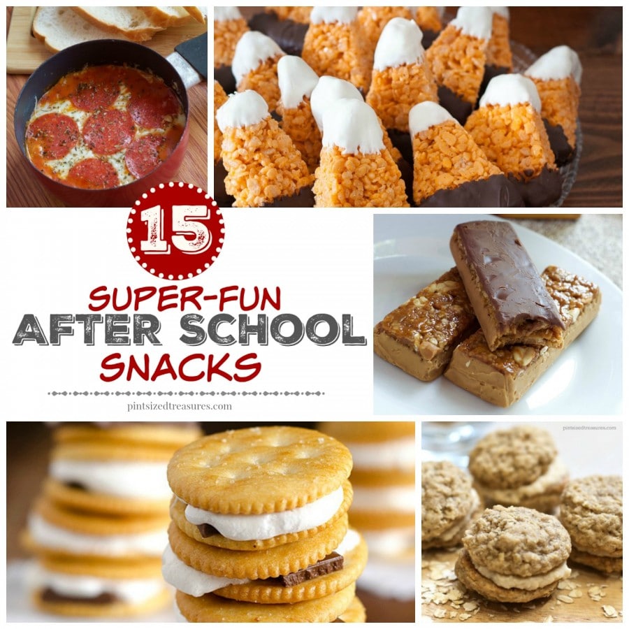 super-fun after school snacks