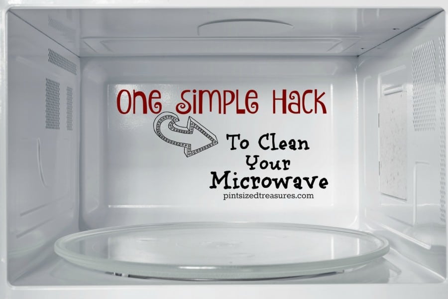 natural easy way to clean microwave