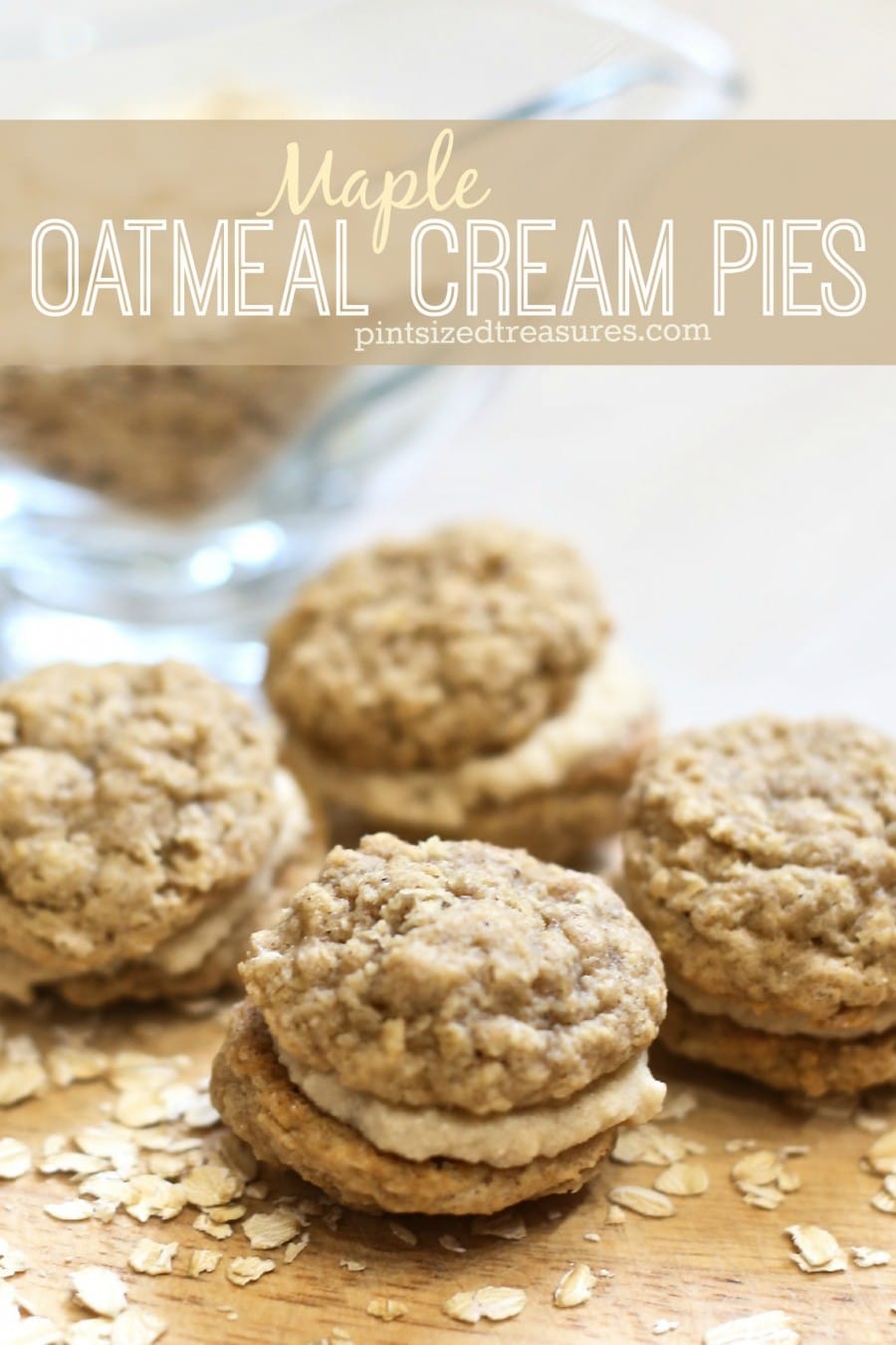maple oatmeal cream pies homemade