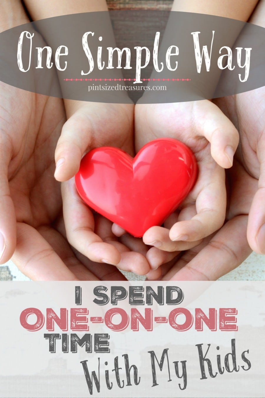 how I spend one-on-one time with my kids