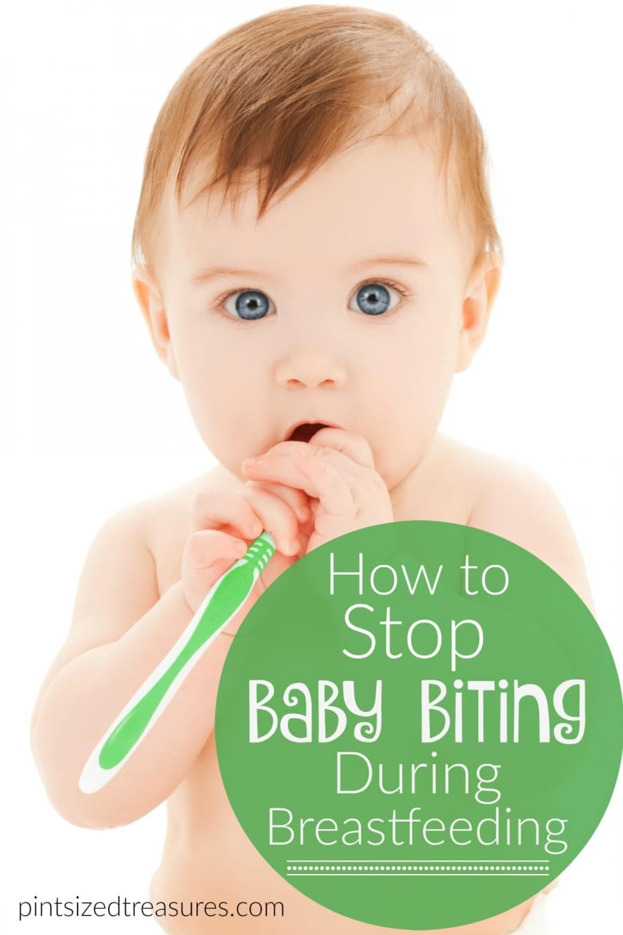 biting during breast feeding