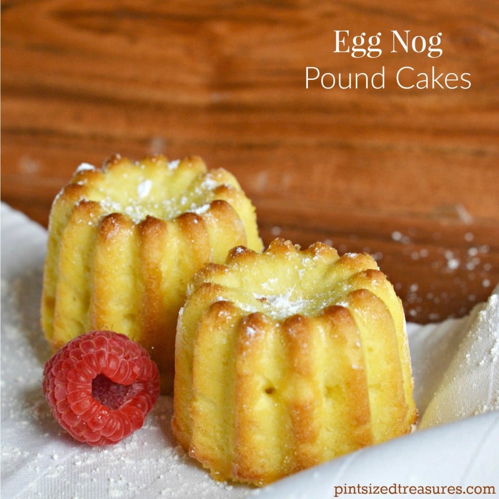 egg nog pound cake