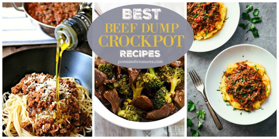 easy beef dump crockpot recipes