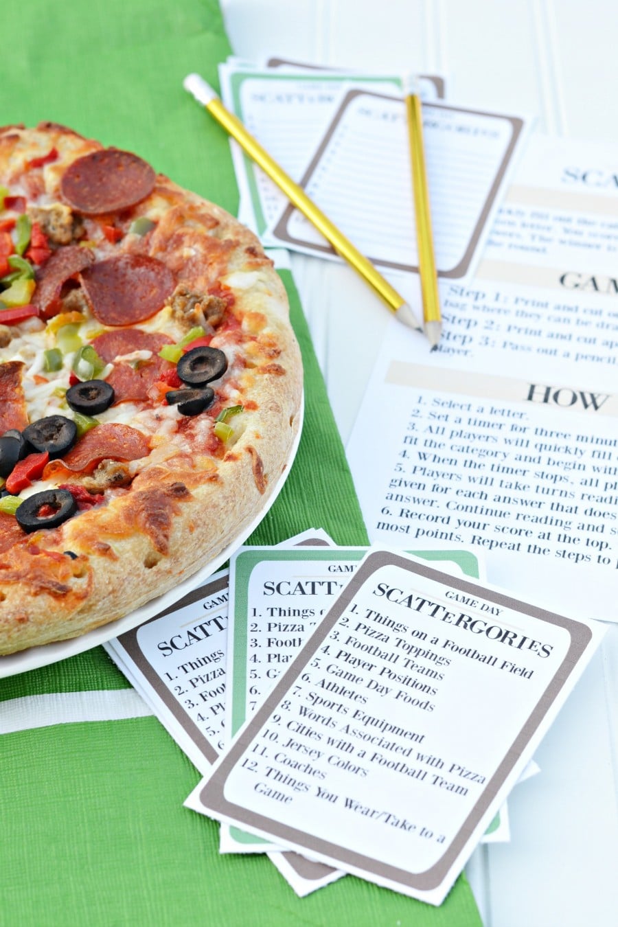 printable games for game day