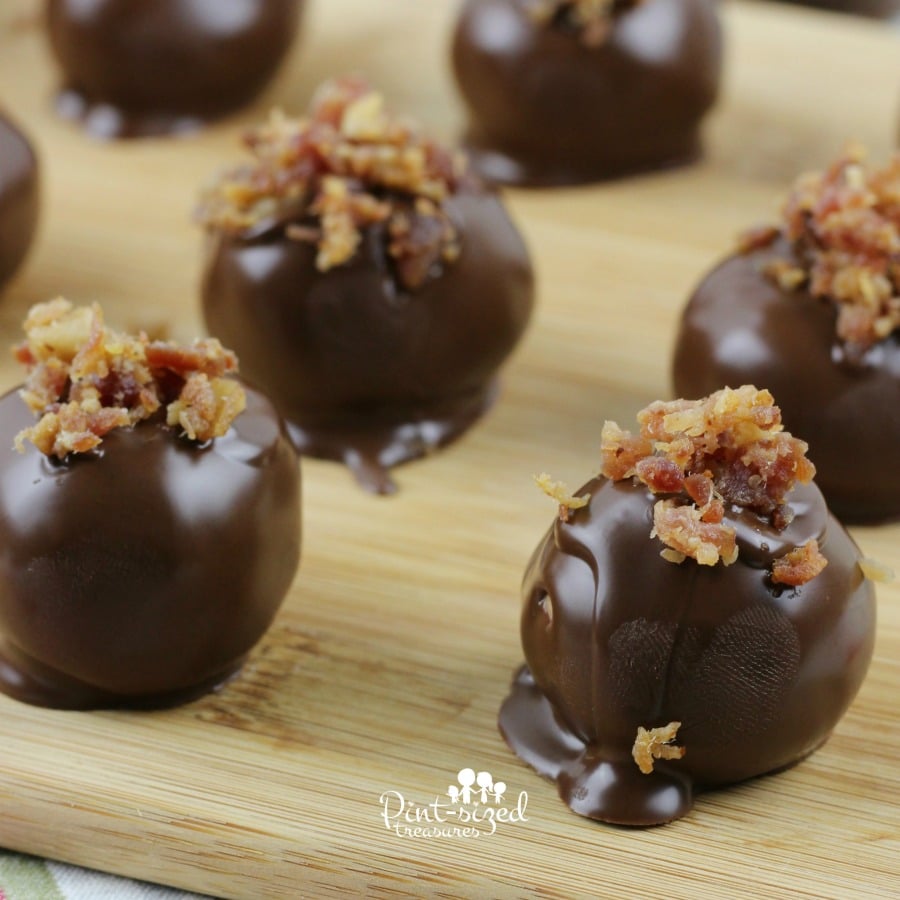 easy maple bacon truffles recipe