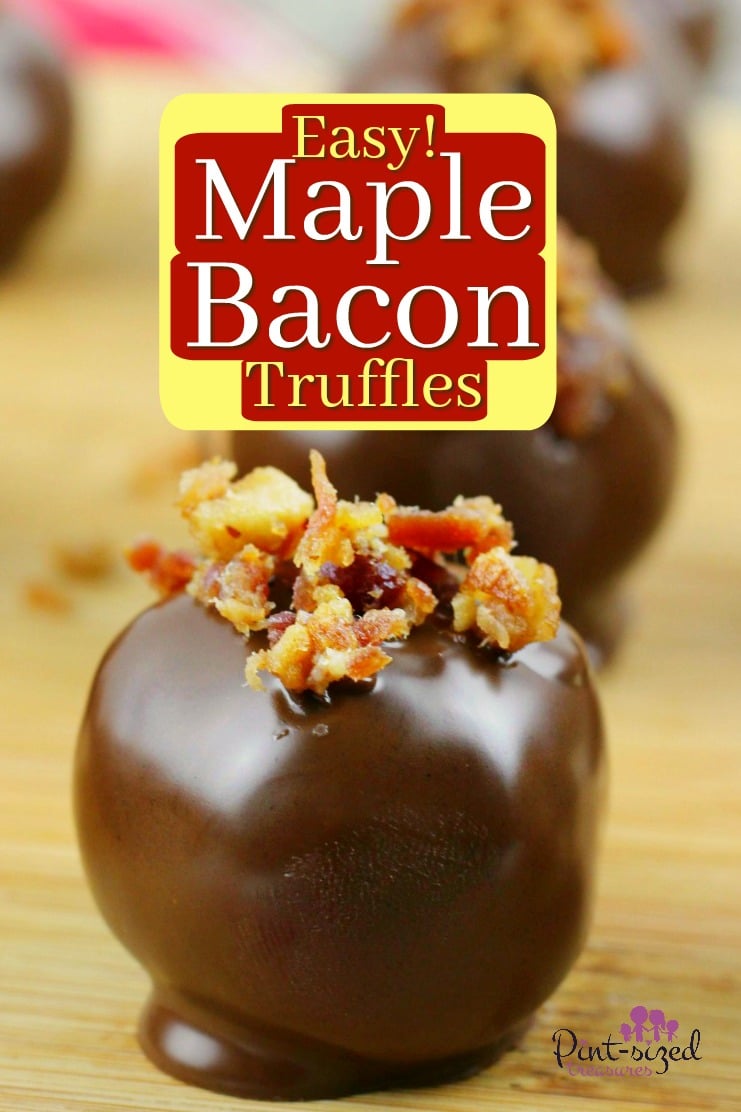 Easy Maple Bacon Truffles