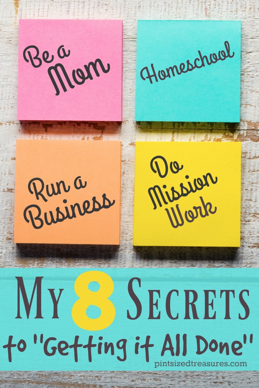 HOW do you get it all done? Here are my secrets to getting it all done