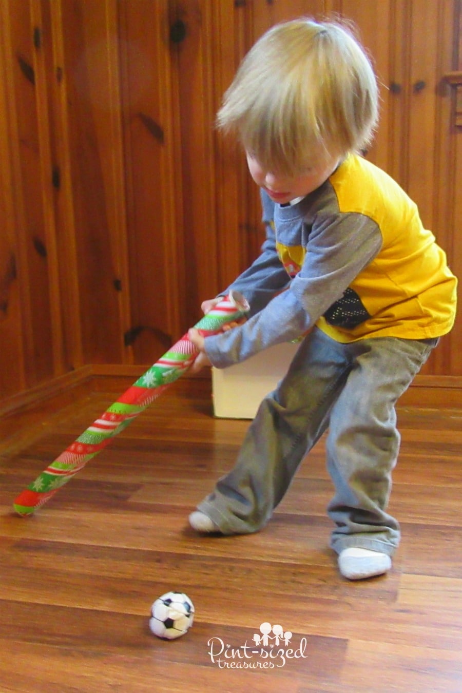 christmas wrapping paper game