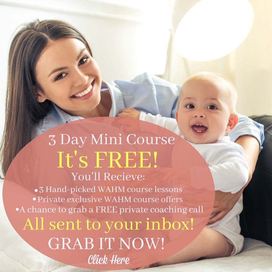 become a WAHM in three days