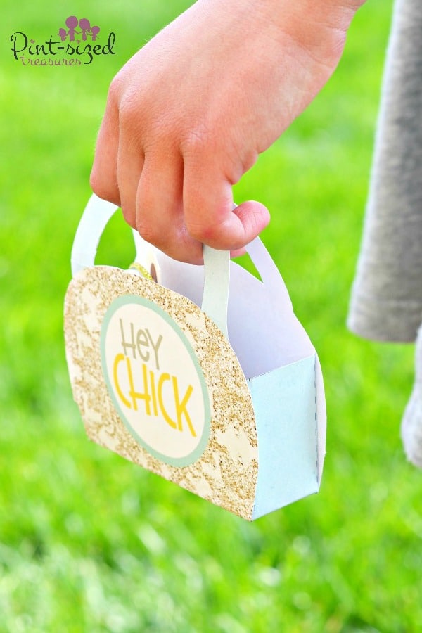 hey chick printable purse
