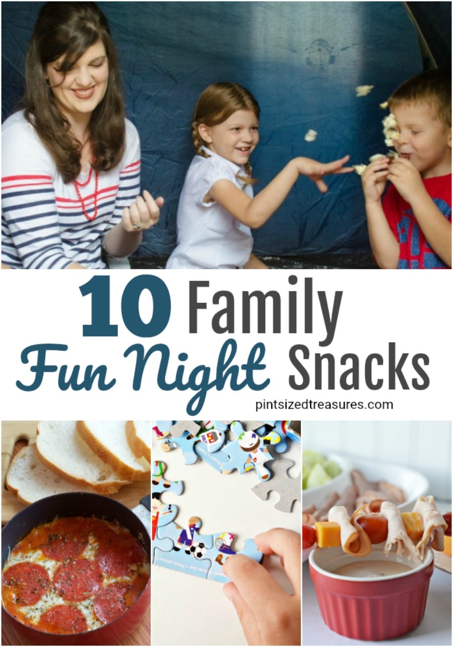 family fun night snacks ideas