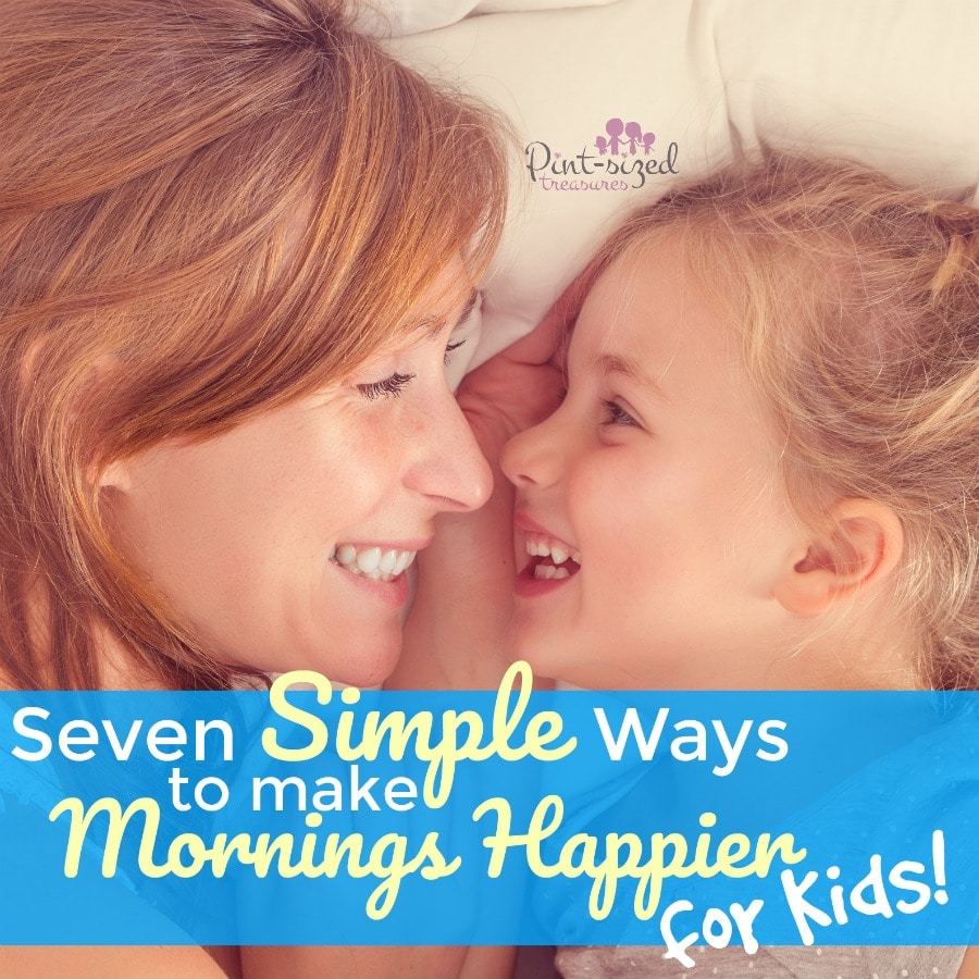 how to make mornings happier for kids