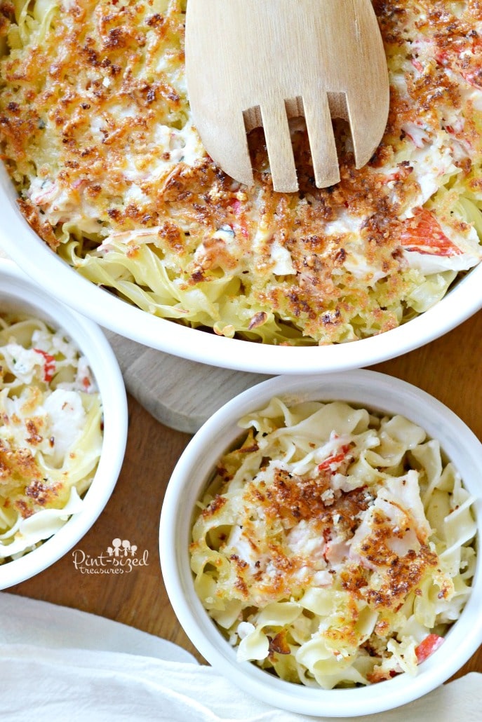 crab rangoon casserole