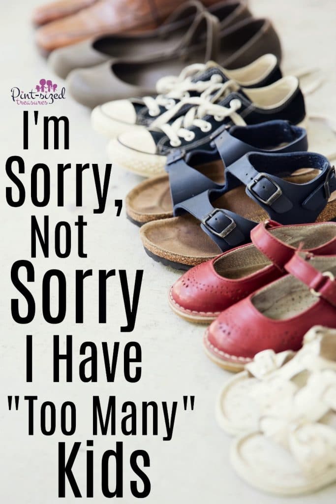 Sorry, Not Sorry, I Have "Too Many" Kids