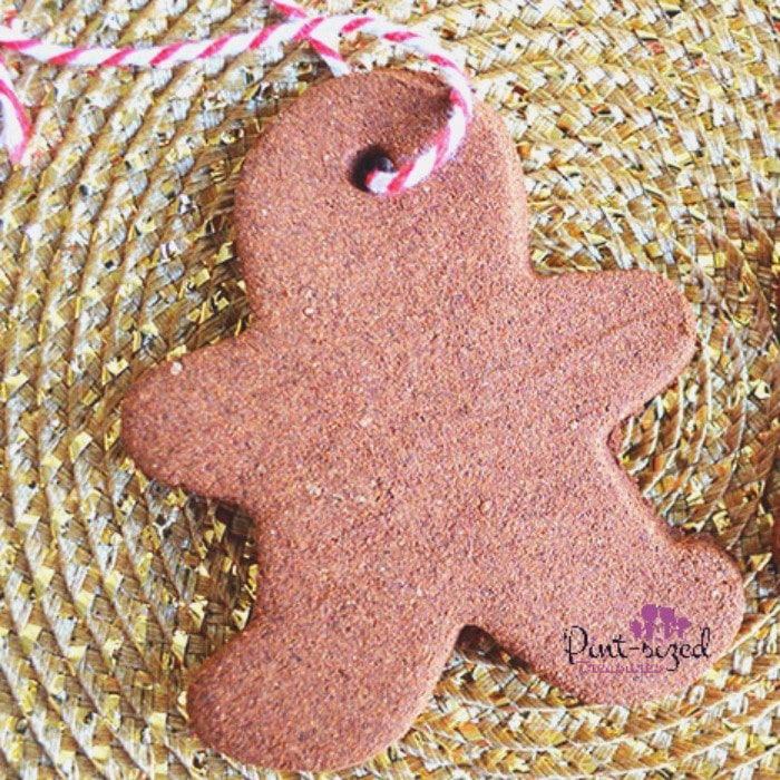 cinnamon gingerbread ornament