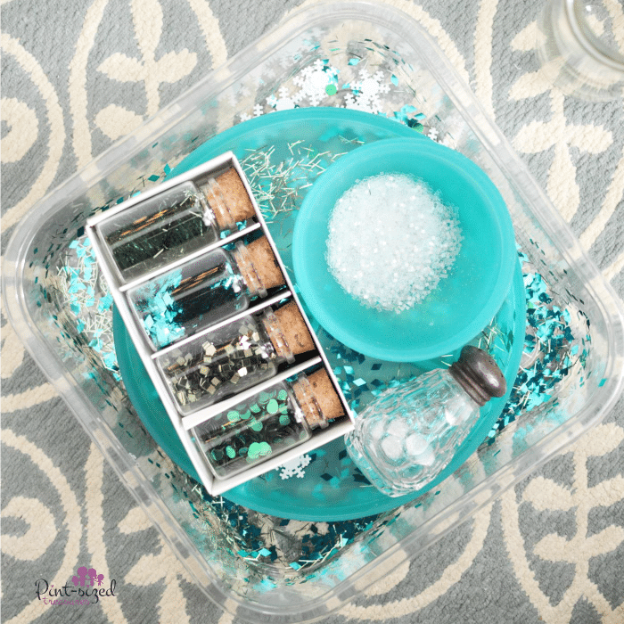 diy christmas snow globe materials