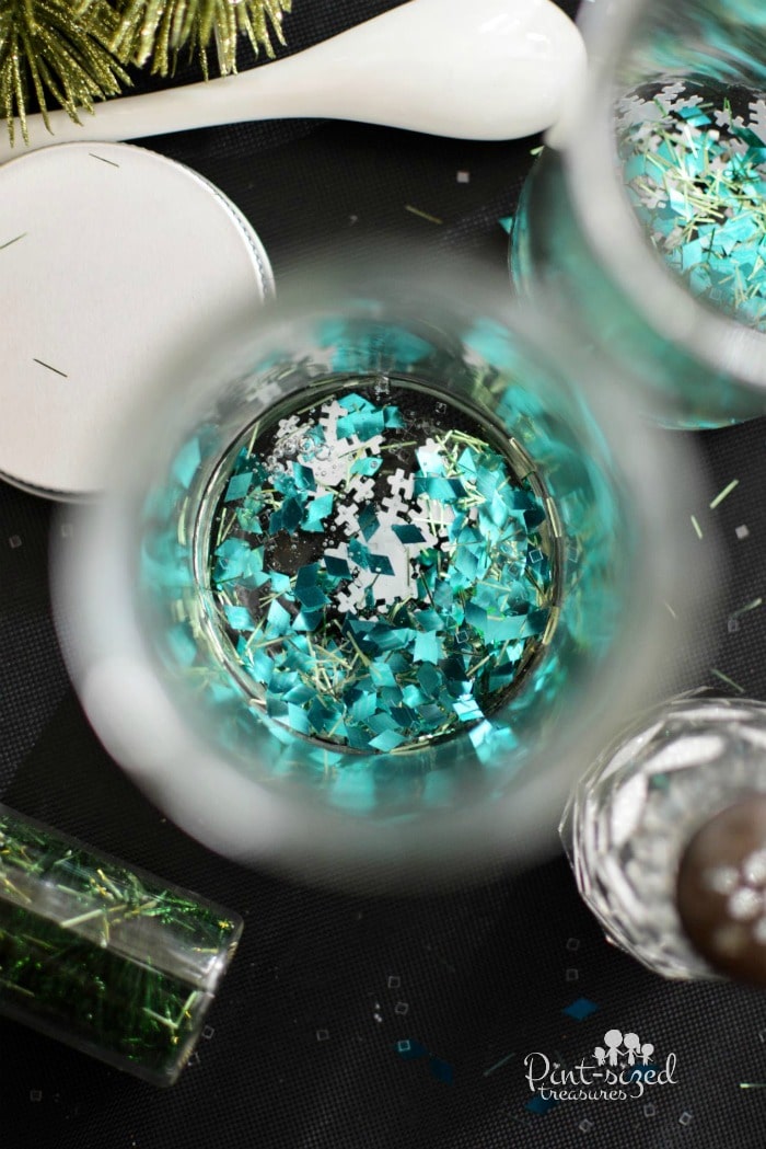 A gorgeous view of my favorite DIY snow Globe