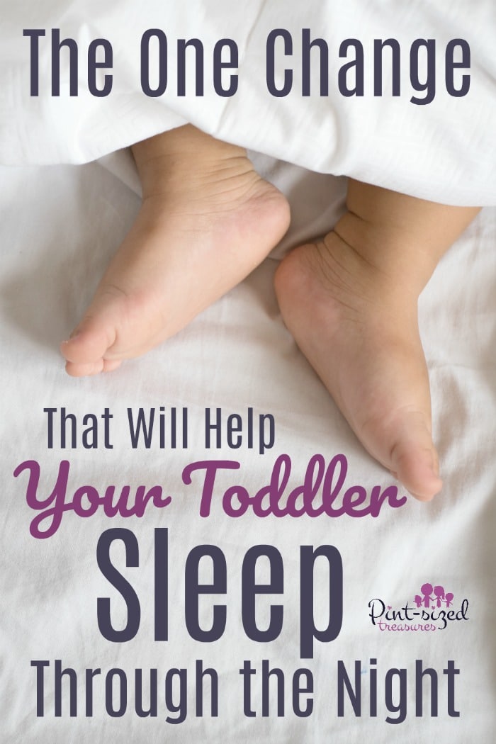 This change was absolutely monumental in helping my toddler sleep through the night! Every parent needs to know that toddlers getting a full night's rest is a necessity for healthy kids and parents! #toddlersleep #parentingtips #preschoolerssleep #helpsleep #toddlernaps #preschoolnaps #naptime #badtime #timetosleep #toddlernotnapping #preschoolernotnapping #whentostartnaptime