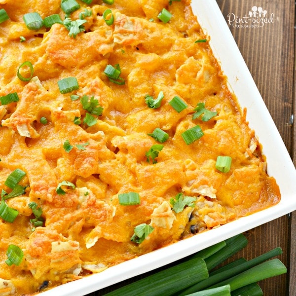 YUM! This Southwestern TacoCasserole is definitely a keeper for our comfort food loving family!