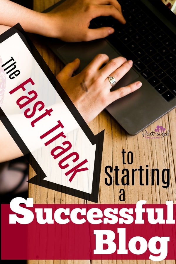 Starting a successful blog can be less scary than you think! Here's the FAST TRACK plan to starting a successful blog today! #blogging #bloggerssecrets #bloggingtips #problogging #blogginghelp #startablog #howtoblog