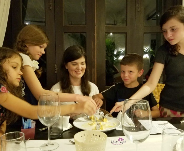 dinner in cambodia