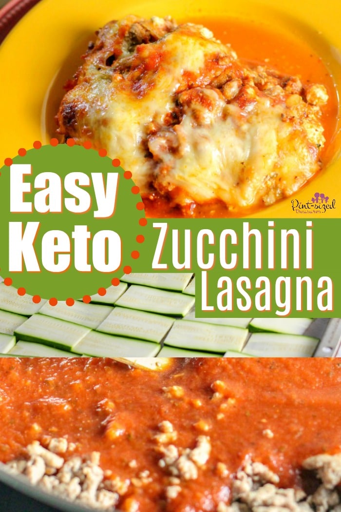 The easiest Keto Zucchini lasagna you'll find! Enjoy lasagna the low-carb way without sacrificing your favorite comfort food! #keto #Ketodiet #Ketolasagna #Lasagna #zucchinilasagna #easyveggielasagna #Easyzucchinirecipes #zucchinirecipes #easylowcarblasagna #lowcarb #Lowcarbmeal #lowcarbrecipe #Lowcarblasagna
