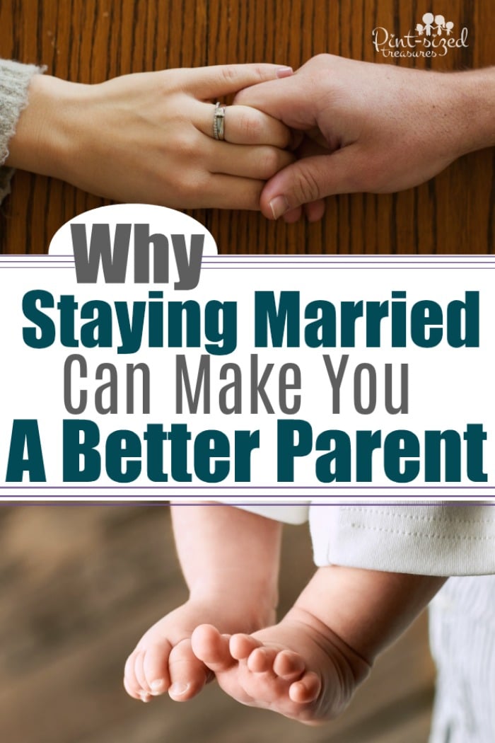 Can staying married actually make you a better parent? Most of the time --- YES!! Find out why you should  stay committed to your spouse and avoid divorce in order to be a better parent!  