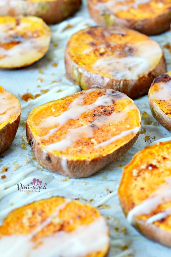 Easy sweet potato bites