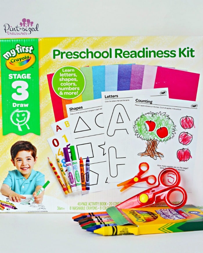 Easy handprint canvas materials for preschoolers