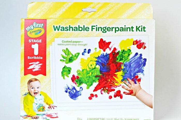 materials needed to created handprint canvas