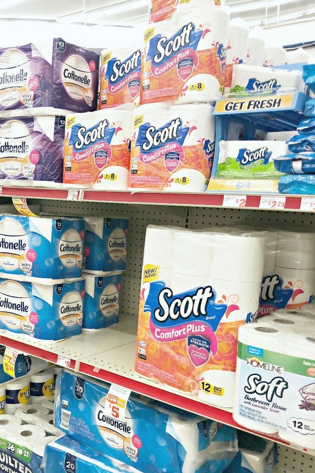 Bathroom cleaning materials