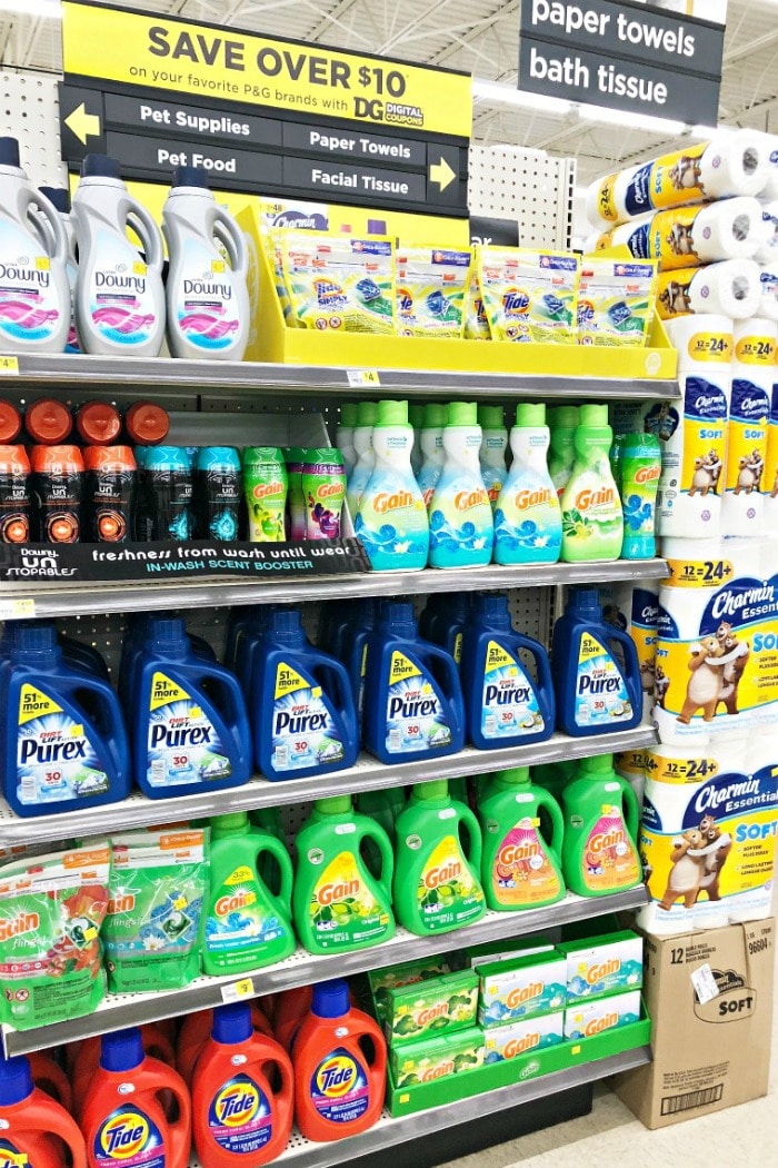 laundry aisle