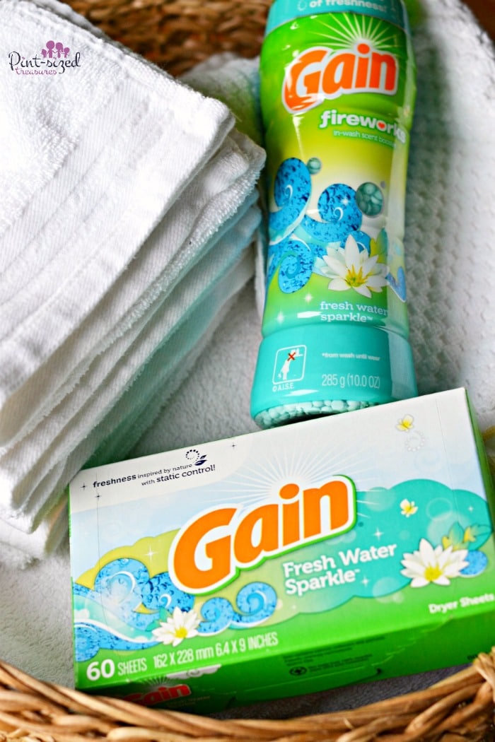 fresh smelling laundry
