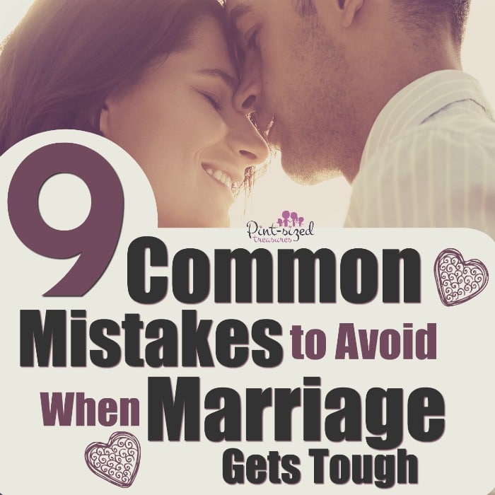 When marriage gets tough, don't make these common mistakes! #Marriagehelp #Marriagetips