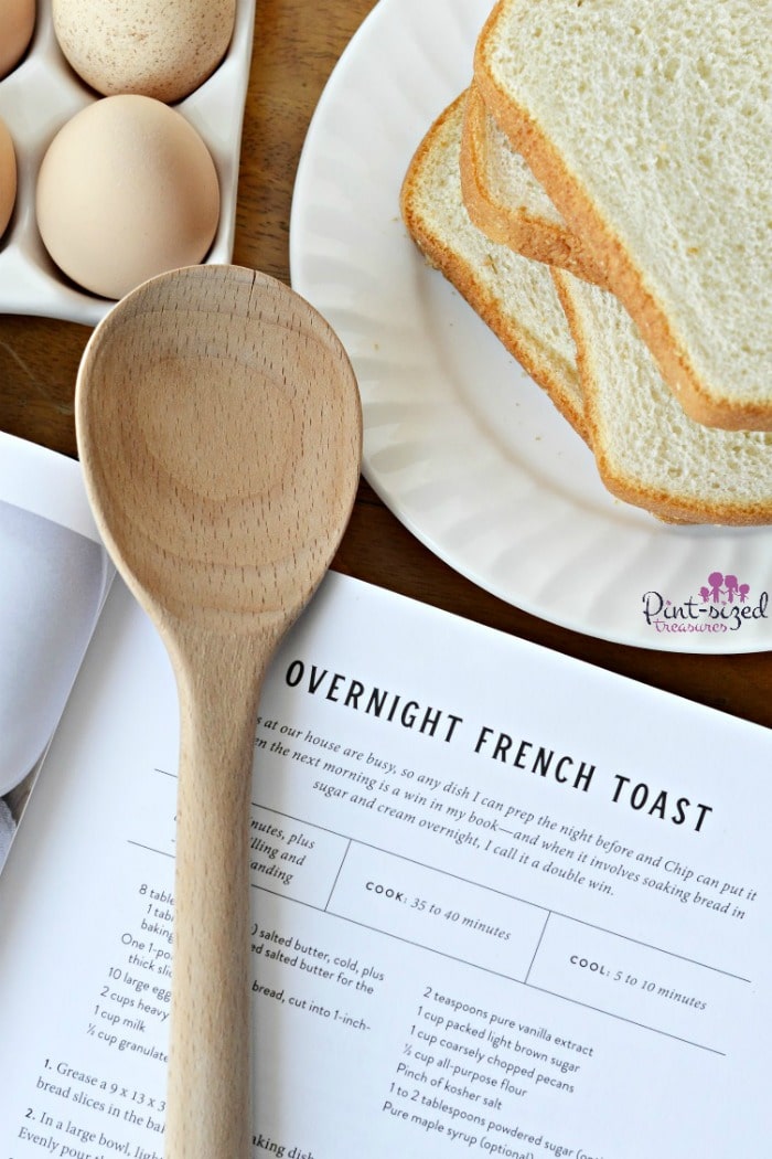planning breakfast the night before my morning routine starts