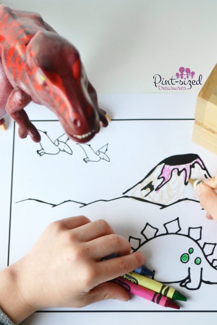 coloring dinosaur coloring sheets