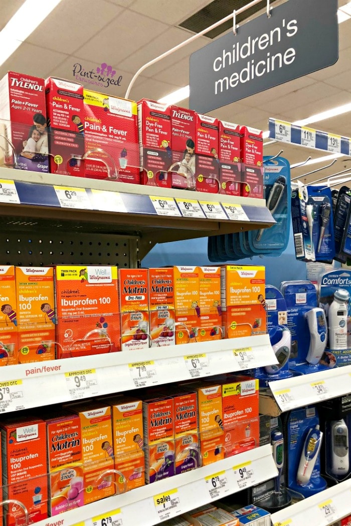 Walgrens helps me when my child is sick
