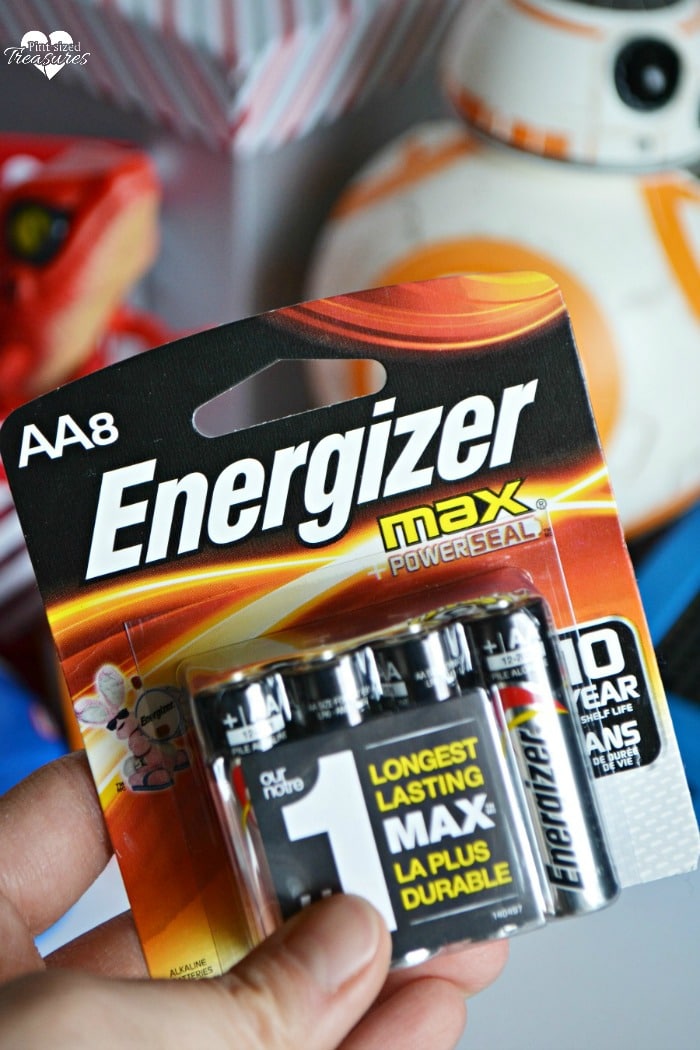 Stock up on batteries for toys at Christmas.