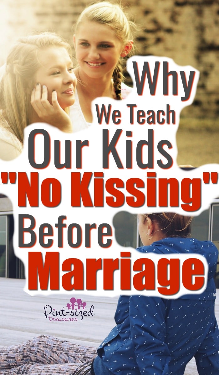 Why we teach our kids no kissing before marriage...definitely something for parents of kids and teens to think about! 