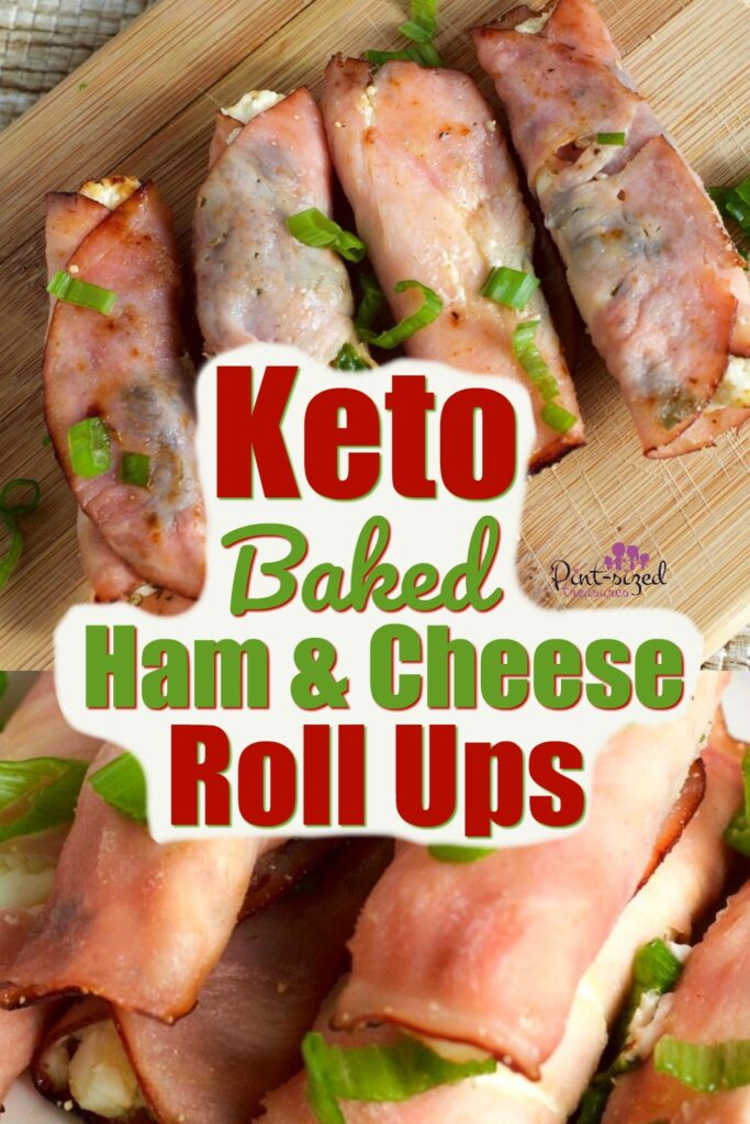 ham and cheese roll-ups on platter