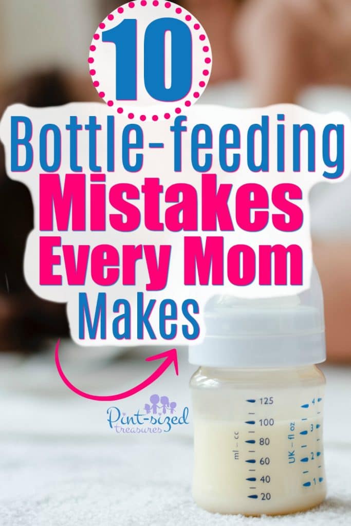 bottle feeding mistakes