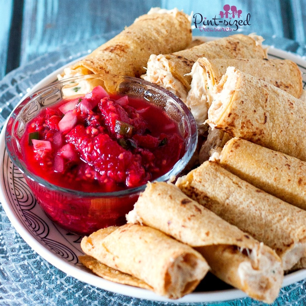 Easy crab rangoon taquitos recipes that makes a perfect appetizer!