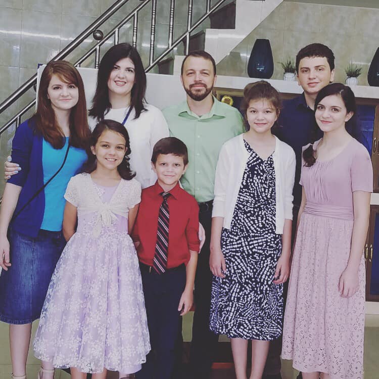 me trying to be a better wife while standing with my family