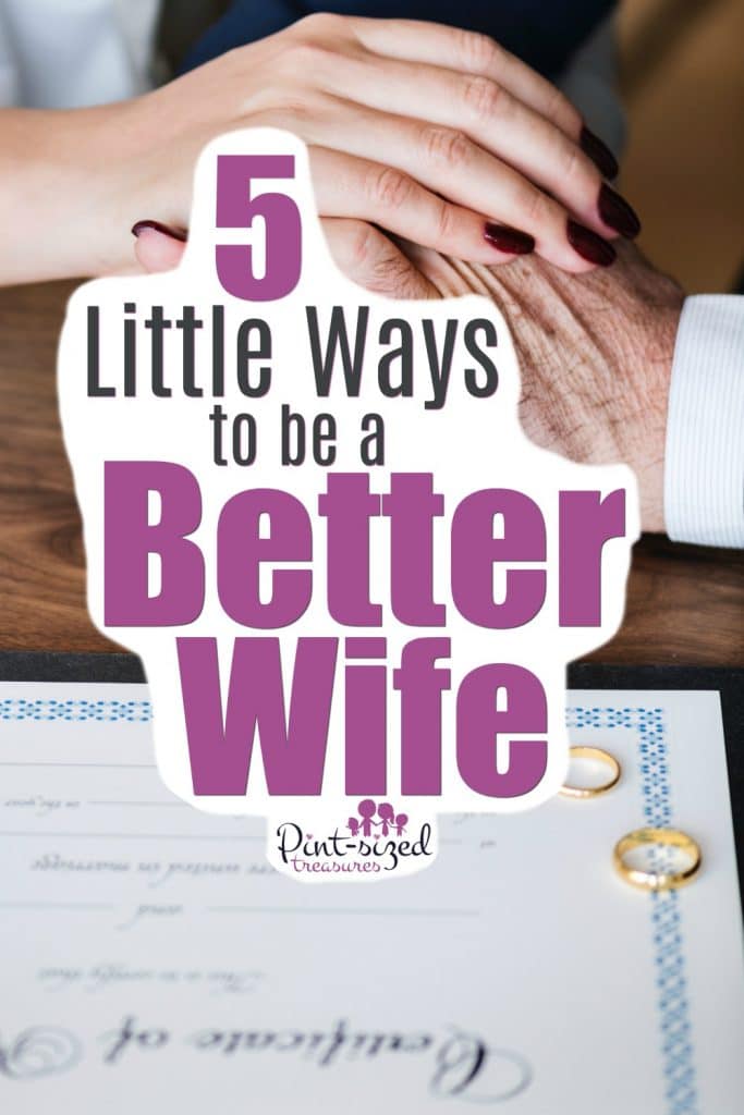 find out how to be a better wife