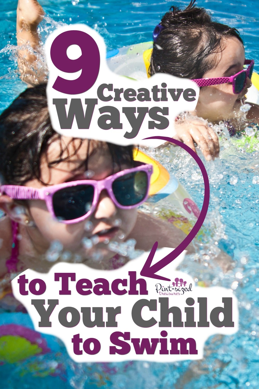 Teach your child to swim with these creative ideas