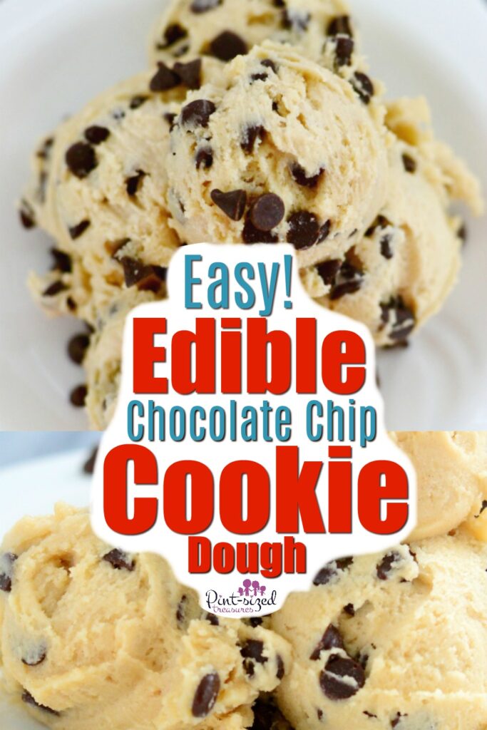 edible chocolate chip cookie dough