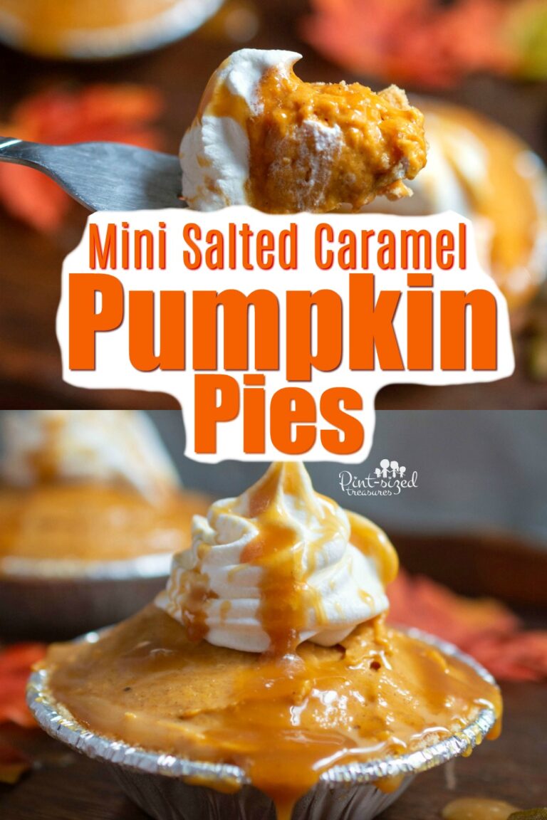 Easy No Bake Salted Caramel Pumpkin Pie