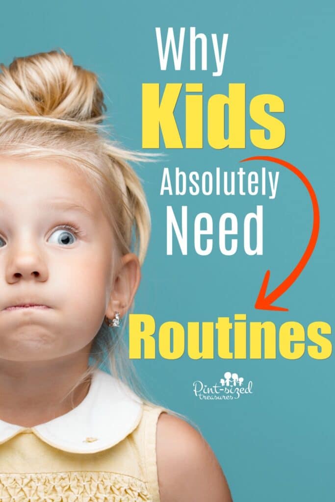 Find out why kids absolutely need routines